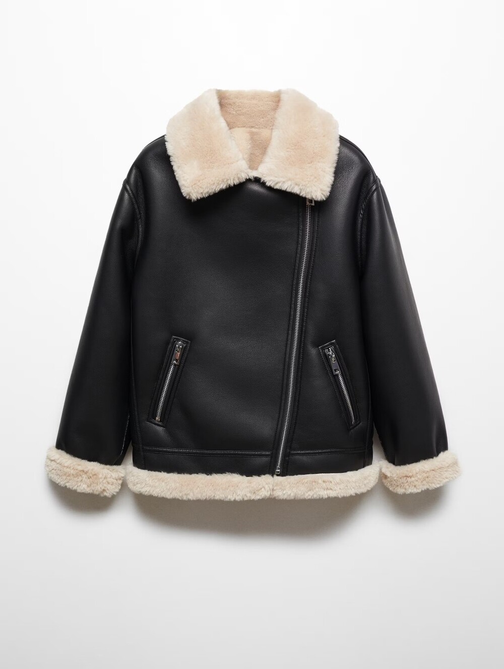 Mango Double-faced faux-leather jacket - Picture 2 of 10